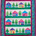 Little Village – foundation pieced 16” x 20”
